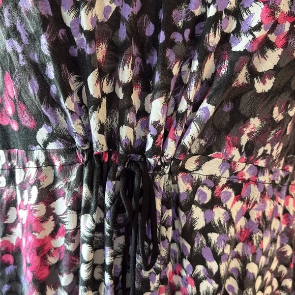 Carole HOCHMAN heavenly soft sleepwear long dress nightgown draw string size M - Picture 4 of 8